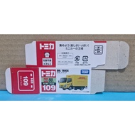 BOX ONLY Tomica 109 Isuzu ELF DHL Truck 1