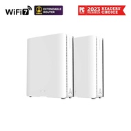 ASUS ZenWiFi BQ16 WiFi 7 BE25000 6GHz Quad Band Wireless Mesh Router AiMesh Whole Home WiFi Coverage