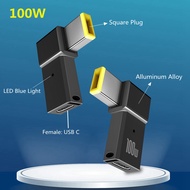 100W PD USB C PD Fast Charge Converter for Laptop USB Type C Laptop Power Adapter Connector Jack