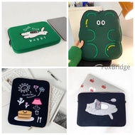 Cute Laptop Pouch Bag 13.3in/ 14in/ 15.6in NoteBook Tablets iPad 12.9in Travel Carry Protective Bags