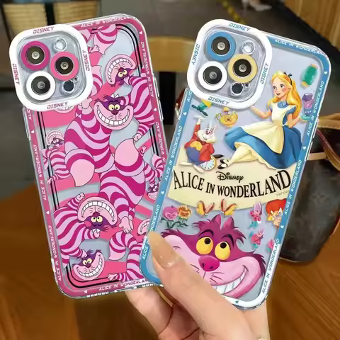 Alice in Wonderland Case For Xiaomi 13T 12T 11T 10T 14 13 12 11 Lite 5G NE POCO F6 X6 Pro X3 NFC X5 