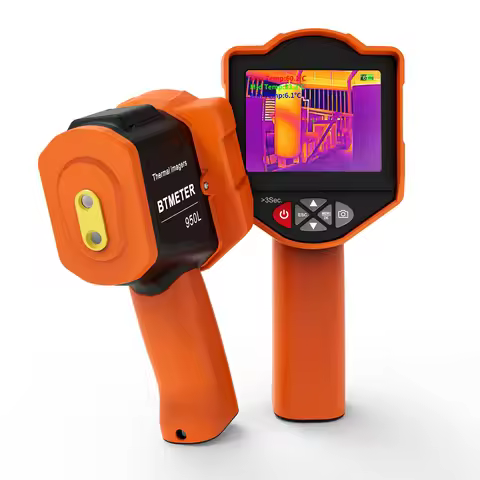 Handheld Thermal Imaging Camera, 256x192 IR Resolution & 1024x768 Visible Camera, 3.5" LCD Screen, -
