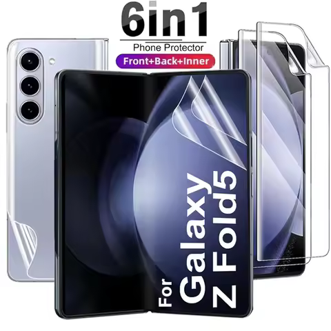 For Samsung Galaxy Z Fold 5 5G Soft Hydrogel Film Flexible Soft HD Screen Protector for Samsung Z Fo