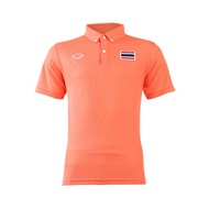 แกรนด์สปอร์ตเสื้อคอปกทีมชาติไทย2022 รหัสสินค้า : 023192 (สีส้ม)