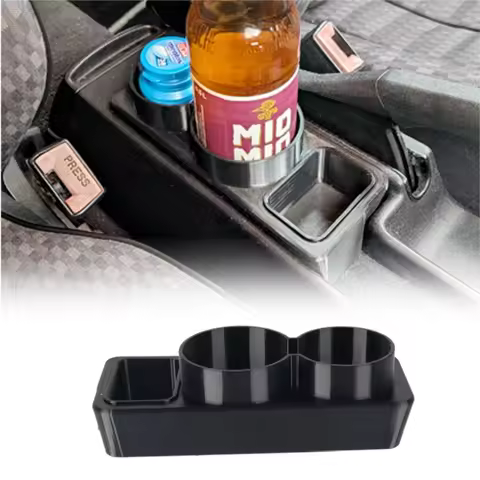 For 2025 Mercedes-Benz W201 190E Car Cup Holder Coin Key Storage Organizer Car Interior Accessories