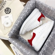 Alexander McQueen White Shoes Heightening Platform Platform Platform Shoes McQueen Heightening Shoes