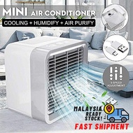 [READY STOCK]-USB Mini Air Conditioner Portable Air Mini Cooler Aircond Humidifier Purifier Penghawa Dingin Mini Aircon