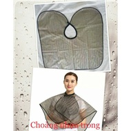 Hair-dyed plastic tarpaulins and robes