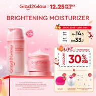 Glad2Glow Pmomegranate Niacinamide Brightening Moisturizer Day&Night Whitening Cream Facial Skincare