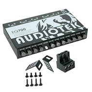 Audiotek AT-EQ700 1/2 Din 7 Band Car Audio Equalizer EQ w/Front, Rear + Sub Output | Auxiliary Stere