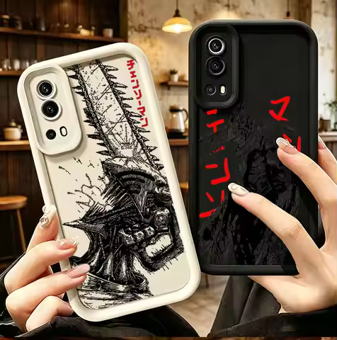 Anime Chainsaw Man Pochita Case For Vivo IQOO Z9S V30 V40 V50 V60 V70 X300 Y75 Y73 Y58 Y39 Y100 Y200