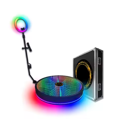 Photo booth manufacturer 360 photo booth party equipment 360 ring shot surround shooting station 360
