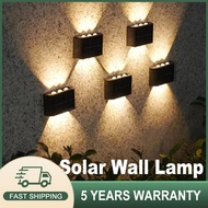 OOKAS LED 10 LIGHT Solar Wall Lamp Waterproof Light Garden Lampu Dinding Automatic Switch Wall Light