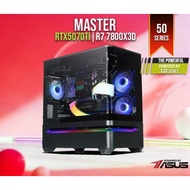INVADER MASTER M38 | RTX 5070Ti | Ryzen 7 7800X3D GAMING DESKTOP
