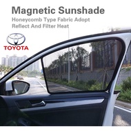 Magnetic Sunshade suitable for Toyota Cross Vios Dugong Unser Avanza Fortuner Yaris Hilux Revo Vigo 