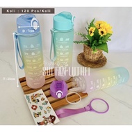 900ml gradient bottle 900ml viral drinking bottle