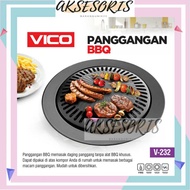 Bbq VICO V-232/BBQ GRILL VICO V 232/round GRILL PAN/MARBEL BBQ GRILL PAN/BARBEQUE GRILL/Non-Stick BBQ GRILL/ULTRA GRILL PAN/Round BBQ/Round GRILL