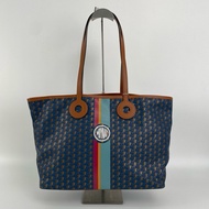 莫奈Moynat  Oh! Tote 藍色拼色中號托特包單肩包購物袋