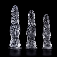 【sex toys】 Set Tiga Keping Botol Wain Kristal us Tinggi, Penyumbat Dubur, Alat Melancap Lembut untuk Lelaki dan Wanita sm Mainan Seks