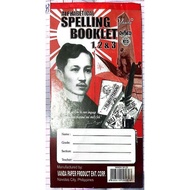 Spelling Booklet/ Tablet 123 (10pcs in 1 pack)