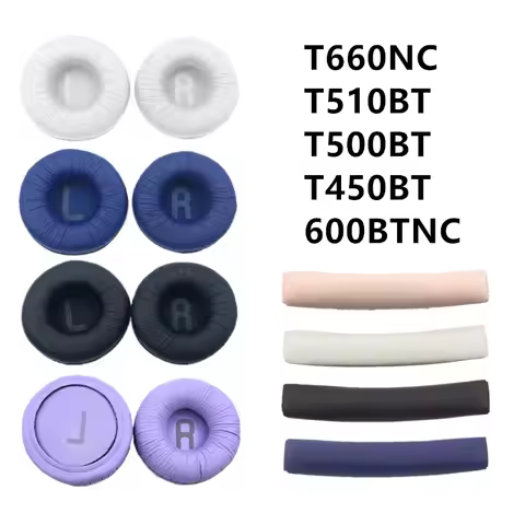 1Set 70mm Replacement Earpads For JBL 510BT Soft Leather Foam Ear Pads Ear Cushions For JBL Tune 600