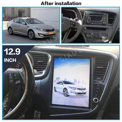 Android 13 For Kia K5 Optima 2009 - 2015 DSP Screen Android Auto Car Radio Multimedia Video Player G