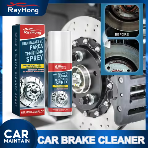 Brake Cleaner Spray Brake Parts Degreaser Dust Remover Disc Cleaner Prevents Noise Corrosion Inhibit