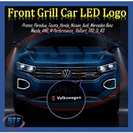 Logo LED /Front Grill Emblem Badge Led Logo 1 PC
