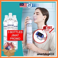 Original ROMSUN Portable Oxygen Inhaler 3x1000ml – Free Oximeter for Travel & Sports