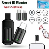 Bộ điều khiển từ xa hồng ngoại thông minh Universal Smart IR Blaster Type C/Lightning cho điện thoại