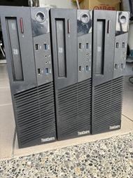 ThinkCenter M83。I3-4130 / 記憶體 8GB /320GB /win7雷標，二手良品