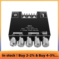 MT21 Channel Bluetooth 5.0 2.1 Subwoofer Amplifier Board 50Wx2 +100W Power Audio Stereo Amplifier Bo