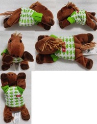 香港賽馬會 草頭仔 豆豆毛公仔手腕墊