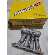 Skunk2 style Intake manifold for Honda B16 B18 B20 Vtec