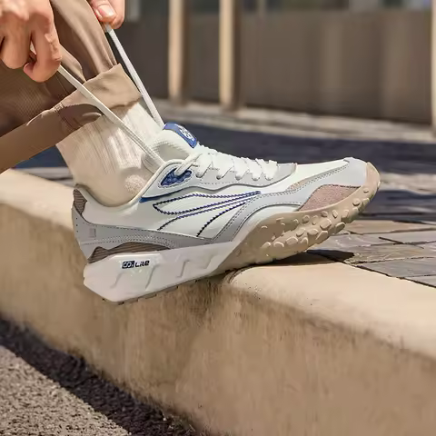 361 Degrees Men Sport Shoes New Casual Classic Versatile Mesh Breathable Light NonSlip Stable Cushio