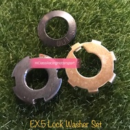 Ex5 Clutch nut set(Clutch Nut+Washer outside+Washer Plate)