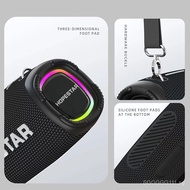 HOPESTAR  A6MAX Outdoor Portable Wireless Bluetooth Speaker with Hand Strap and Microphone