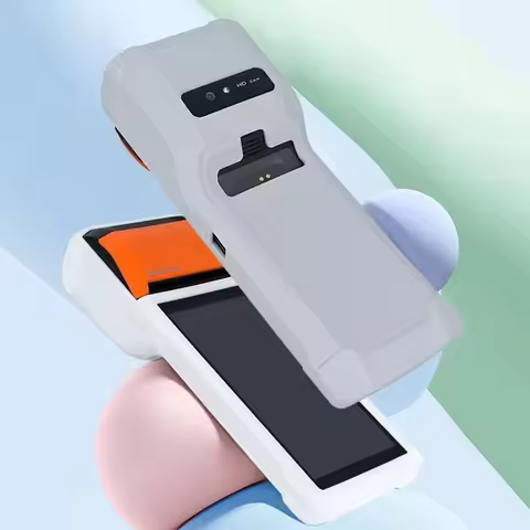 Soft silicone protective case for Sunmi V2 Handheld POS terminal Screen protector