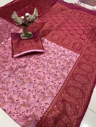 [PRE-ORDER] 2024 DEC LICHI SILK SAREE ( DELIVERY 10 WORKING DAYS) ETA: 2024-12-30 | SAREE NEW DESIGN