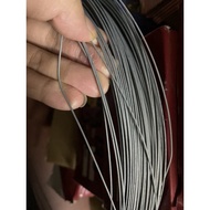 Flexible, durable 1mm steel wire (5 ounces)