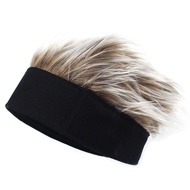 Wig cosplay topi pria cowok anime naruto kakashi kostum rambut palsu model bandana headband adjustab