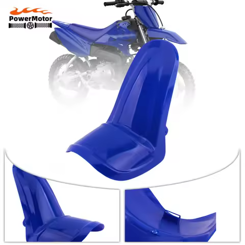 Enduro Motorcycle Rear Fender for Yamaha PW50 PW 50 Plastic Cover 50CC Mini Motocross DirtBike Mudgu
