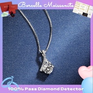 BORCELLE MOISSANITE Diamond necklace/couple necklace/gold necklace pawnable 18k saudi original/jewelry box/bone necklace925 silver original italy legit/white gold necklace pawnable/stainless necklace non tarnish/white gold/Sterling silver/Simple/gift