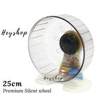 Hamster Running Wheel ( 25cm / 10'' ) - Silence Small Animal Exercise Toys Hedgehog Guinea Pig Sugar