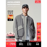 [AT Series] Jack Jones AIZAWA Designer Co-Branded Men's Cotton Clothes Winter Baseball Collar Therma
