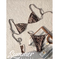 Sexy leopard skin 2-piece BIKINI [BIKINI SUMMERSHOP]