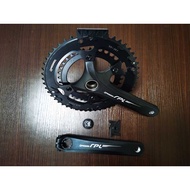 Prowheel Haomeng Road Bike 22s Chainring 50-34 Teeth Hollow Integrated Crank Aluminum Alloy Chainrin