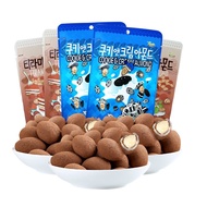 汤姆农场蜂蜜黄油扁桃仁韩国进口休闲零食网红小吃杏仁巴旦木5袋 奶油曲奇*3+提拉米苏*2