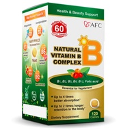 AFC Natural Vitamin B Complex 120tablets