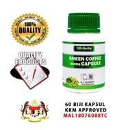 HIJAU Green COFFEE GB 100% PURE GREEN COFFEE 60 Seeds